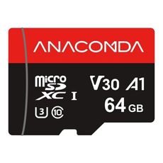 ANACOMDA巨蟒ExplorerMicroSDXC UHS-I U3 V30 A1記憶卡64GB