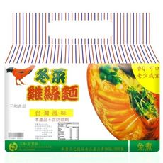 三和 冬菜雞絲麵5入 (50g±5g*5包/袋)