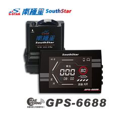 【凱騰】南極星 GPS-6688	APP 液晶彩屏分體測速器