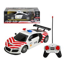 【888便利購】1:18 無線遙控台灣警車(前後車燈會亮)