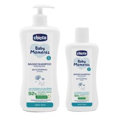 Chicco 寶貝嬰兒植萃洗髮/沐浴露750ml+200ml(溫和不流淚配方)【佳兒園婦幼生活館】