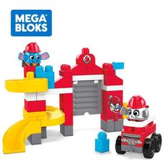 Fisher-Price 費雪 MEGA BLOKS 美高 躲貓貓消防局【佳兒園婦幼生活館】