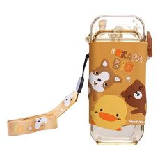 Piyo 黃色小鴨 Tritan動物樂園FunFun吸管杯280ml【佳兒園婦幼生活館】