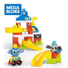 Fisher-Price 費雪 MEGA BLOKS 美高 躲貓貓學習校園【佳兒園婦幼生活館】