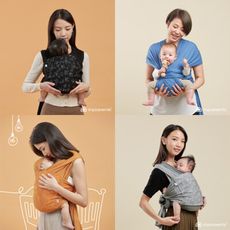 Snug 懷旅揹巾 穿衣式嬰兒安撫揹巾 | 標準版(Size1)/加大版(Size2) | 4色可選