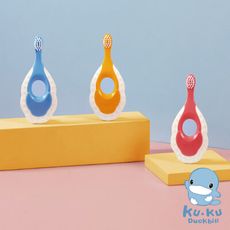 KU KU 酷咕鴨 幼兒護齒乳牙刷(顏色隨機出貨)【佳兒園婦幼生活館】