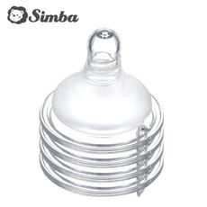Simba 小獅王辛巴 母乳記憶超柔防脹氣寬口十字奶嘴(S/M/L/XXL)-4入【佳兒園婦幼館】