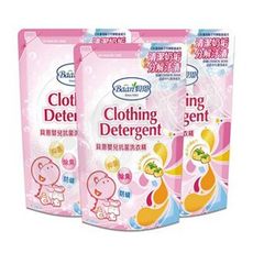 Baan 貝恩 嬰兒抗菌洗衣精補充包800mlx3【佳兒園婦幼生活館】