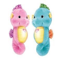 Fisher-Price 費雪 聲光安撫海馬(藍/粉)【公司貨】【佳兒園婦幼生活館】