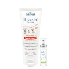 Salcura舒酷拉 神奇火山修護乳50ml+嬰幼兒護敏噴劑11ml【佳兒園婦幼生活館】