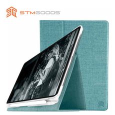 【STM】Atlas 系列 iPad Pro 11吋 高質感翻蓋保護殼 (湖水綠)