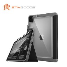 【STM】Rugged Plus 系列 iPad Pro 11吋 第二代 軍規防摔保護殼 (黑)