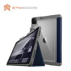 【STM】Rugged Plus iPad Pro 11吋 第二代 軍規防摔保護殼 (深藍)