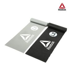 Reebok-彈力訓練帶2入 (灰0.35mm / 黑0.5mm)