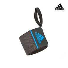 Adidas 彈力纏繞式訓練護腕(藍)
