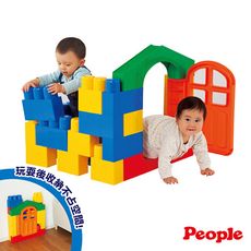 日本People-全身體感大積木-空間遊戲組合(1Y+)