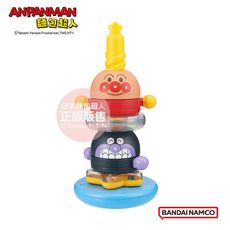 ANPANMAN 麵包超人-腦部發育~麵包超人 堆疊拆解！成長旋轉塔(1歲6個月以上)