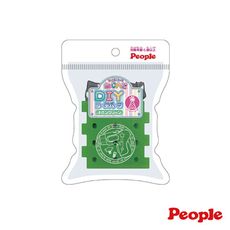 日本People-歡樂螺絲DIY系列-配件包(派對翠綠)(6Y+/3種配件共10個/需搭配-電鑽玩具