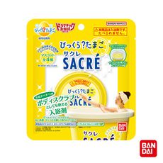 日本BANDAI-日本SACRE冰品沐浴鹽(限量)-1入(檸檬香氣/附冰品吊飾/交換禮物)