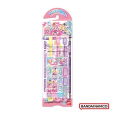 日本BANDAI-美妙寵物光之美少女牙刷3入(附握把貼紙及名字保護貼紙)