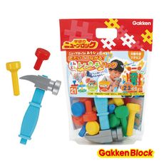 Gakken-日本學研益智積木-工具槌配件包(STEAM教育玩具/需搭配學研積木使用-另購/2Y+