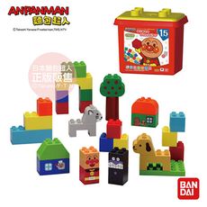 【正版公司貨】ANPANMAN 麵包超人-我的第一個積木樂趣盒