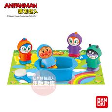 ANPANMAN 麵包超人-麵包超人與夥伴們 感溫變色雨衣人偶組(3Y+)-快速出貨