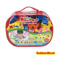 GAKKEN-日本學研益智積木-新基礎組合包(STEAM,軟積木,教育玩具,益智玩具)
