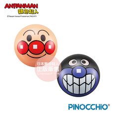 ANPANMAN 麵包超人-麵包超人 迷你大臉小皮球(麵包超人、細菌人)(1歲6個月以上~)