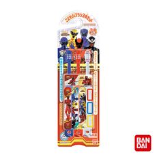 日本BANDAI-王樣戰隊帝王者牙刷3入(2023)(附有握把貼紙、名字保護貼紙)