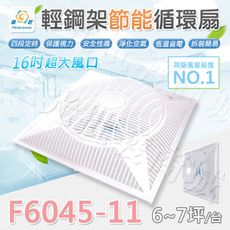 免運【三光批發商城】風匠 F6045-11(110V) 輕鋼架風扇 16吋大風口 節能循環扇