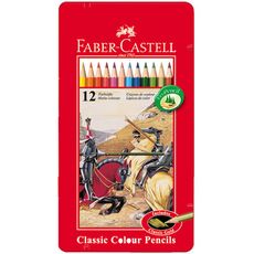 Faber-Castell 輝柏 115844 12色油性色鉛筆