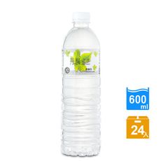 【DRINK WATER丹楓之水】麥飯石礦泉水600ml(24瓶/箱)