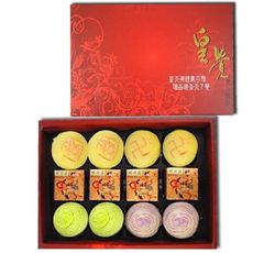 皇覺 中秋臻品系列-嚮秋禮盒組12入裝(綠豆椪+彩旋酥+土鳳梨酥)