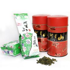 台灣茗茶 阿里山高山茶2罐組(附提袋)