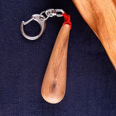 台灣紅檜把玩鑰匙圈W036 原木把玩 原木吊飾 鑰匙圈 包包掛飾