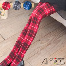 AMISS日系學院風格紋造型襪