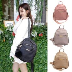 防潑水尼龍後背包  女生後背包小 女生後背包  女生後背包 9609 Catsbag Shop