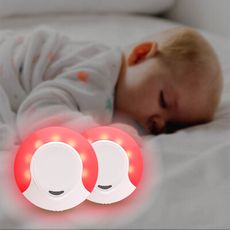 【2入一組】日夜感測小夜燈(LED燈/床頭燈/氣氛燈/助眠)