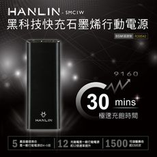 HANLIN- SMC1W 行動電源 極速30分鐘快充