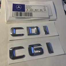 BENZ CGI CDI 車尾標 金屬標 貼標 尾標 B200 C200 C220 E220