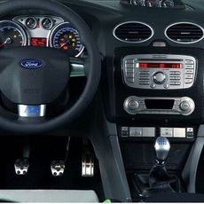 09-11年 FORD FOCUS 碳纖卡夢中控貼三件組 免栽切 已成型 出風口 排檔 音響