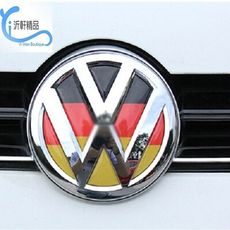 VW LOGO 前車標 德國立體水晶浮標 車頭標誌 polo golf tiguan Beetle