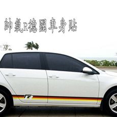 VW 車身拉花貼 車身貼 GOLF GTI SCIROCCO PASSAT BEETLE CC