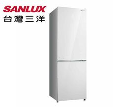 含基本安裝【SANLUX 台灣三洋】SR-V350BF 325L 變頻下冷凍一級雙門電冰箱