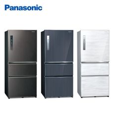 含基本安裝【Panasonic 國際牌】NR-C611XV-W 610L三門變頻電冰箱 雅士白