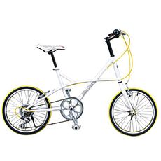 BIKEONE CycleOne 20吋7速 日本SHIMANO變速 鋁合金花鼓 時尚海豚小徑車