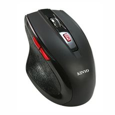 【KINYO】 人體工學藍光無線靜音滑鼠 GKM-535