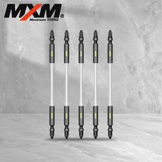 MXM專業手工具 團購組 高強度抗衝擊雙頭十字起子頭PH2 150mm(5入x12組/盒)