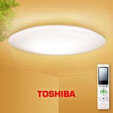 Toshiba東芝40W希望 LED 調光調色美肌 遙控吸頂燈 適用5-6坪